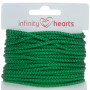 Infinity Hearts Anorakschnur Polyester 3mm 07 Grün - 5m