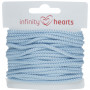 Infinity Hearts Anorakschnur Polyester 3mm 08 Hellblau - 5m