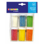 Playbox Deko-Glitter/Glimmer Pastellfarben 20g - 6 Stk