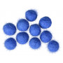 Filzkugeln 10mm Blau BL1 - 10 Stk