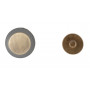 Infinity Hearts Taschenfüße Messing Antik Bronze 6mm - 4 Stk