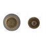 Infinity Hearts Taschenfüße Messing Antik Kupfer 6mm - 4 Stk