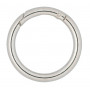 Infinity Hearts O-Ring/Karabinerring Messing Silber Ø40mm - 5 Stk