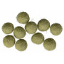 Filzkugeln Wolle 10mm Dust Green GN9 - 10 Stk