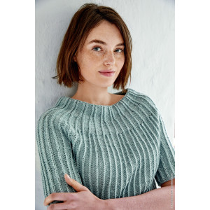 Cool Wool Sweater by Lana Grossa – Damen Pullover mit Rundpasse, Größe 8/10 - 20/22