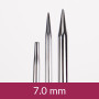 Drops Pro Classic Auswechselbare Runde Nadeln Messing 12cm 7,00mm / 4.5in US10.75