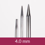 Drops Pro Klassische austauschbare runde Nadeln Messing 12cm 4,00mm / 4.5in US6