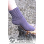 Cosy Rib Ankle Socks by DROPS Design - Strickmuster mit Kit Socken Patent Größen 35/37 - 42/44