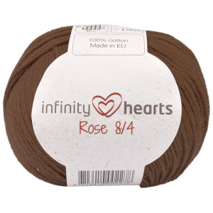 Infinity Hearts Rose 8/4 Garn Unicolour 219 Brown