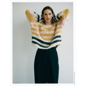 Lala Berlin Furry Sweater by Lana Grossa - Sweater Strickmuster Größe 36/38 - 40/42