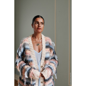 Lala Berlin Furry & Lala Berlin Lovely Cotton Jacket by Lana Grossa - Jacke Strickmuster Größe 36/40 - 42/46