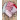 Kariertes Tischtuch 10x10mm Baumwollstoff 523 Rosa 140cm - 50cm