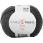 Infinity Hearts Rose Big Yarn 236 Anthrazitgrau