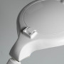 Prym Vergrößerungsglas für Tisch mit LED-Lampe Weiß Kunststoff Ø9,5cm