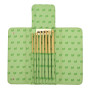 Addi Click Bamboo Wechselhäkelnadel Set für tunesische Häkelarbeit 3,5-8mm - 8 Größen