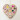 Herz aus selbsthärtendem Ton by Rito Krea - DIY Herz 17x19 cm - 2 Stk