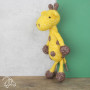 Lav selv/DIY sæt George Giraffe hækling