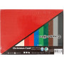 Weihnachts-Karton, Sortierte Farben, A5, 148x210 mm, 180 g, 300 Bl. sort./ 1 Pck