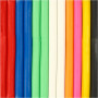 Knetmasse, Sortierte Farben, Größe 13x6x4 cm, 24x500 g/ 1 Pck