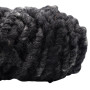 Kremke Soul Wool Rugby Teppichwolle 34 Anthrazit Grau Meliert