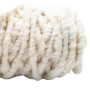 Kremke Soul Wool Rugby Teppichwolle ungefärbt 01 Naturweiß