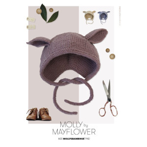 Mollys Bambihue Tynd Version Molly by Mayflower - Hue Strickmuster str. 0-12 mdr