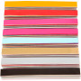 Papierketten, Sortierte Farben, L 16 cm, B 15 mm, 2400 Stk/ 1 Pck