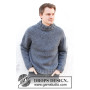 Sailor Blues Sweater von DROPS Design - Blusenstrickmuster Größe. S-XXXL