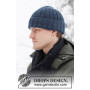 Icebound Hat von DROPS Design - Mützenstrickmuster Größe. S/M - L/XL