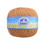 DMC Petra no. 8 Baumwoll-Garn einfarbig 5436 Caramel
