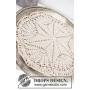 Sparkle & Shine by DROPS Design - Häkelmuster mit Kit Deckchen und Weihnchtsbaum-Unterlage 52cm und 92cm