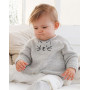 Miau Miau Pullover von DROPS Design - Baby Pullover Strickmuster Größe 0/1 Monat - 3/4 Jahre