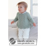 Sweet Ivy von DROPS Design - Baby Bluse Strickmuster Größe 0/1 Monat - 5/6 Jahre