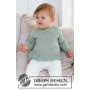 Little Pea by DROPS Design - Baby Bluse Strickmuster Größe 0/1 Monat - 5/6 Jahre