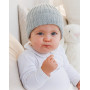 Little Pearl Hat by DROPS Design - Baby Mütze Strickmuster Größe 0/1 Monat - 3/4 Jahre
