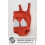 Baby Fox Onesie von DROPS Design - Baby Bodystocking Strickmuster Größe Frühchen - 3/4 Jahre