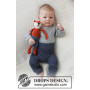 Early Nap Pants von DROPS Design - Babyhosen Strickmuster Größe Frühchen - 3/4 Jahre