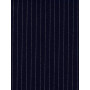 Gabadine mit Nadelstreifen schmal 150cm 008 Navy - 50cm
