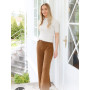 Comfy Caramel Trousers von DROPS Design - Hosen Strickmuster Größe S - XXXL
