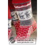 Christmas Stampede by DROPS Design - Strickmuster mit Kit Weihnachts-Socken für Männer mit norwegischem Muster Größen 26/28 - 4