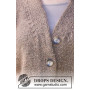 Tweed Casual von DROPS Design - Strickjacke Strickmuster Größe XS - XXL