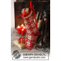 Mr. Kringle's Stocking by DROPS Design - Strickmuster mit Kit Weihnachts-Socken 35x25cm
