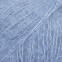 Drops Gebürstetes Alpaka-Seidengarn Unicolour 28 Pazifikblau