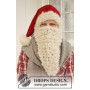 Mr. Kringle by DROPS Design - Strickmuster mit Kit Weihnachtsmütze, Schal und Bart Größen S-L