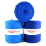 Hoooked Zpagetti T-Shirt Garn einfarbig 15 Medium-Blau-Ton 1 Stk