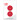 Prym Flacher Kunststoffknopf Rot 25mm - 2 Stück