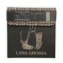 Lana Grossa Deluxe Edelstahl 15 cm 2,25-3,5 mm 4 Größen Schwarzes Etui