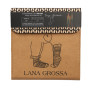 Lana Grossa Deluxe Strumpfnadelset Holz 15 cm