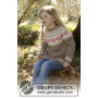 Prairie Fairy Pullover by DROPS Design - Strickmuster mit Kit Pullover mit nordischem Muster Größen 3-12 Jahre