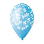 Bini Ballons Luftballons Baby Boy Hellblau Ø29cm - 5 Stück